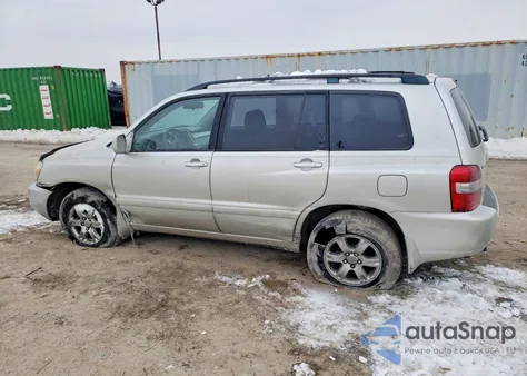 2006 Toyota Highlander Limited z USA, uszkodzony, nr VIN JTEEP21A760159073